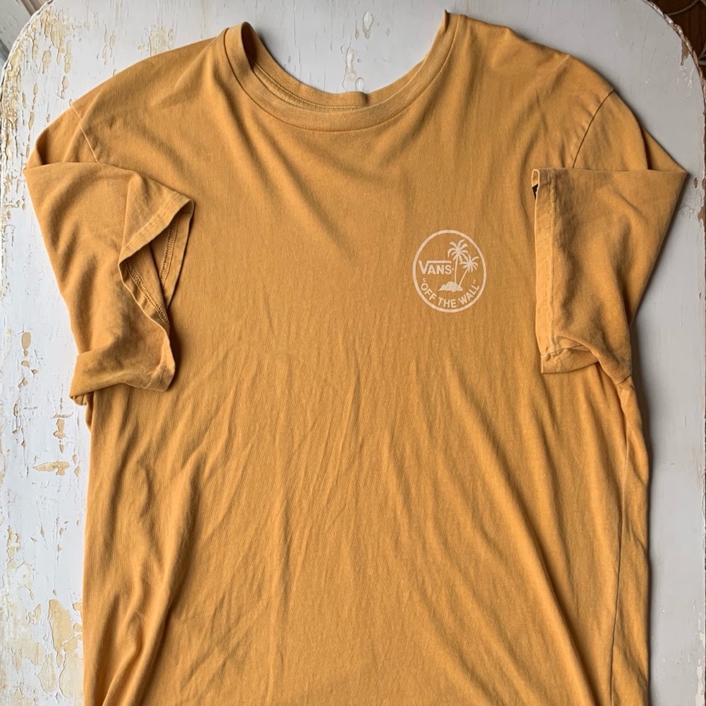 Vans Yellow T Shirt